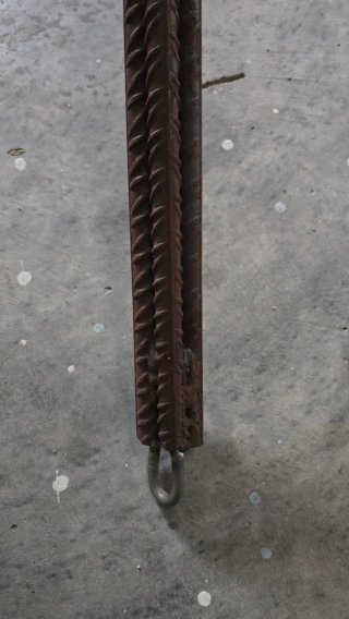 Ancla casera de varilla