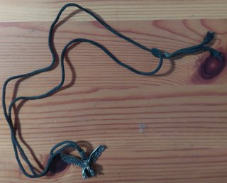 Collana con ciondolo aquila