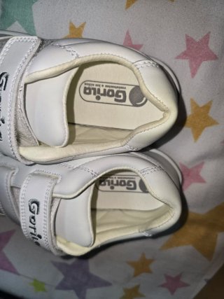 Tenis Gorila Blanco Talla 38 Nuevos