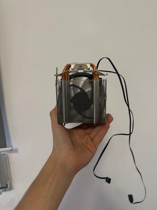 Disipador de ventilador para PC