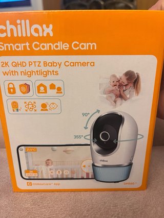 Cámara Vigilabebés Chillax Candle 2K QHD