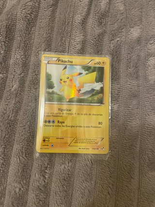 Carta Pokémon Pikachu Básico 115/114