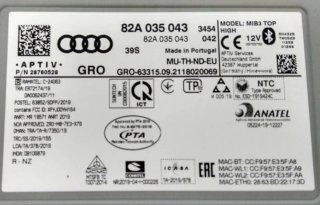 Audi A1 Q3 Central mib3 top gps  82A 035 043