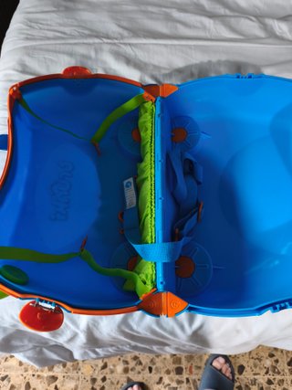 Maleta Infantil Trunki Azul y Verde