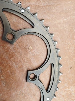 Platos Campagnolo EVO 50T y 34T 11S 110 BCD