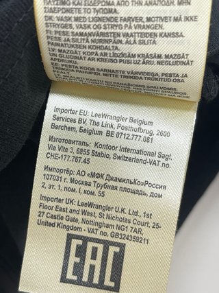 Camiseta  Varsity  gris antracita  Lee Jeans XL
