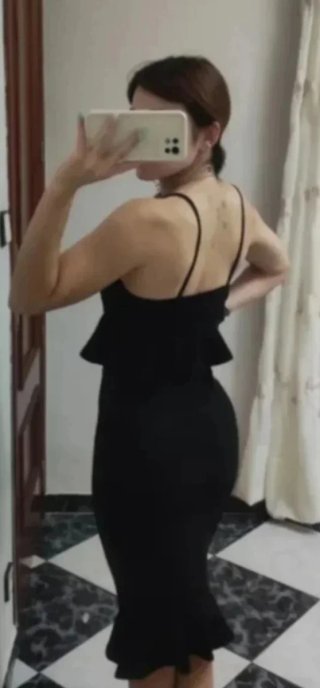 Vestido negro elegante