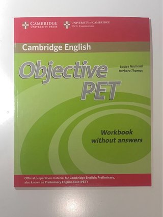 Objective PET Workbook without answers