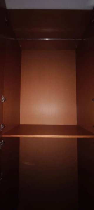 Armario 2 módulos madera caoba