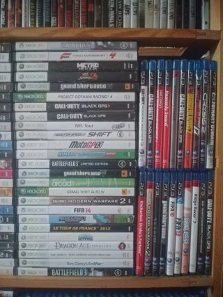 Colección Videojuegos Xbox one, xbox 360 y PS3.