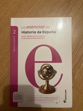 Historia De España, 2 Bachillerato