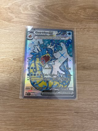 Carta Pokémon Gyarados EX Teracristal 225/198