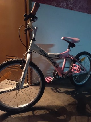 Bicicleta infantil Jumpertrek rosa