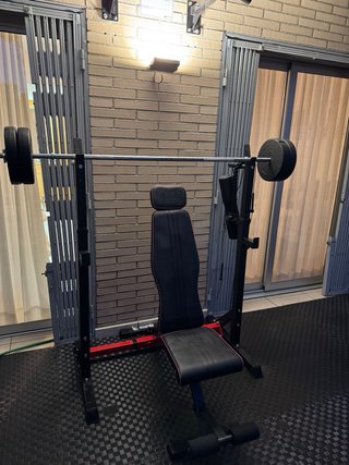Equipo de gimnasio completo