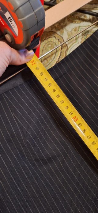 Falda clásica de rayas