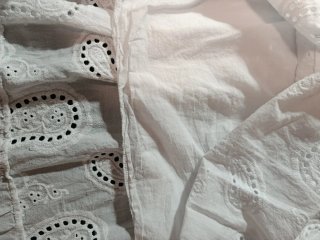 Falda larga blanca estilo ibicenco