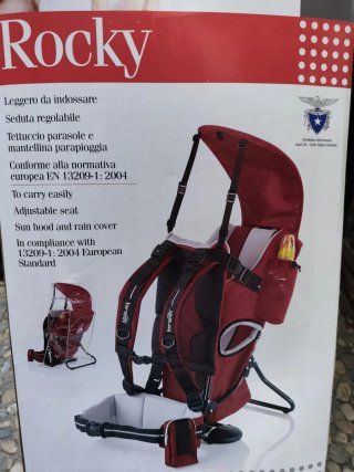 Mochila portabebés trecking Brevi Rocky