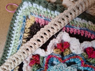 Bolso Crochet Mandala Artesanal