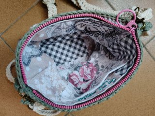 Bolso Crochet Mandala Artesanal