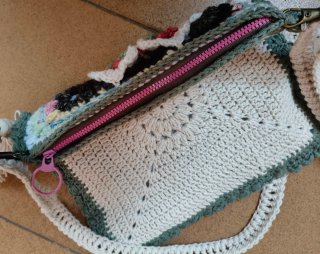 Bolso Crochet Mandala Artesanal