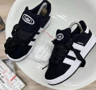 Zapatillas Adidas Campus Negras Talla 38