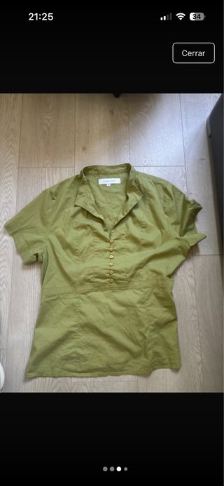 Blusa verde manga corta coolalaska