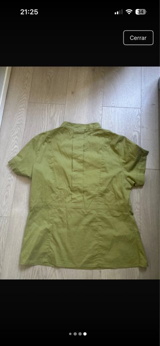 Blusa verde manga corta coolalaska