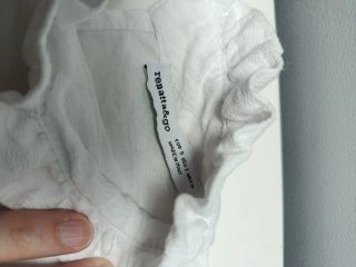 Blusa Renatta &go Blanca con Volantes