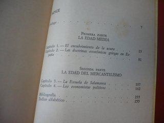 EL PENSAMIENTO ECONOMICO EN ESPAÑA 1177-1740