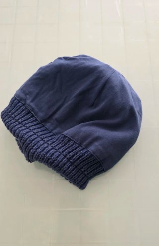 Cappello blu con stampa You're so cool