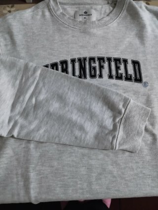 Sudadera Springfield Gris
