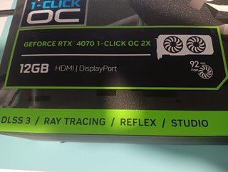 Tarjeta Gráfica KFA2 RTX 4070 OC 12GB