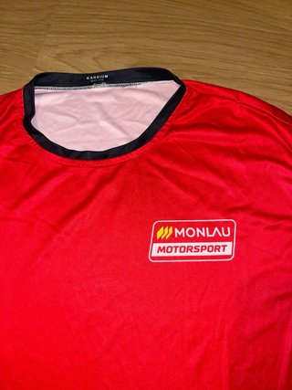 Camiseta Monlau Motorsport Moto Talla L