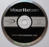 CD - MOLLY HATCHET – FLIRTIN' WITH DISASTER LIVE