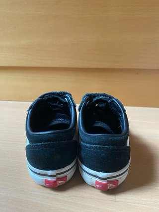 Zapatillas Vans Milton V Negro Velcro Niño