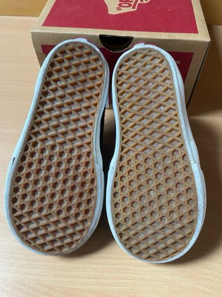 Zapatillas Vans Milton V Negro Velcro Niño