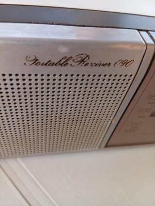 Radio Vintage Philips Marrone/Argento