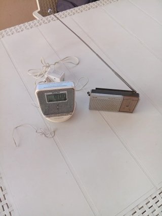 Radio Vintage Philips Marrone/Argento