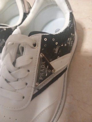 Zapatillas Tous Mujer Talla 36 Blancas Doradas