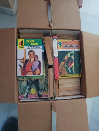 Lote de novelas de western, de los años 60,70 y 80