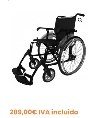 Silla de ruedas como nueva.