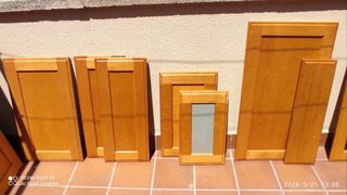 Solo Puertas de muebles de cocina. Negociable