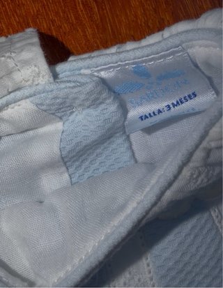 Vestido Sardon Talla 3 meses