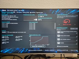 PC GAMING AMD RYZEN 7-2700 3.4 GHz