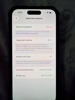 iPhone 15 Pro 128GB Negro Espacial