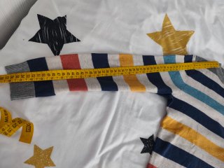 Jersey fino H&M niño 7-8 años rayas