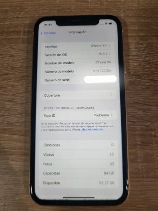 iPhone XR 64GB Rojo