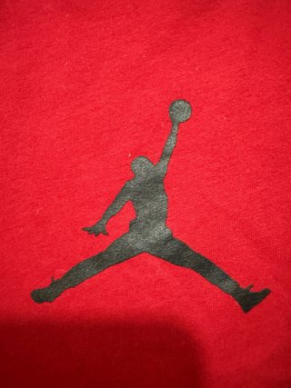 T-shirt Uomo Jordan Rossa Logo Jumpman