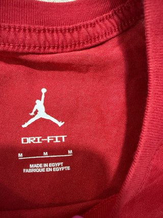 T-shirt Uomo Jordan Rossa Logo Jumpman