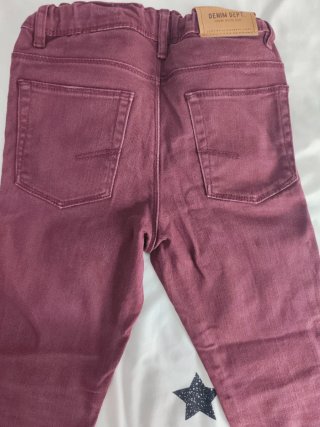 Pantalón granate Tex 7-8 años